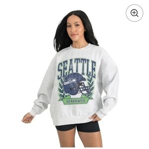 Seattle Seahawks Gameday Couture Women's Heritage Premium Pullover Sweatshirt